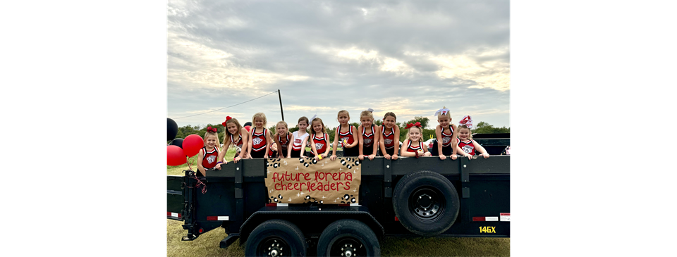  Future Lorena Cheerleaders Homecoming Parade
